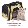 Hami Melon Fabric Dog Bag with 900D Oxford Cloth and Nylon bing