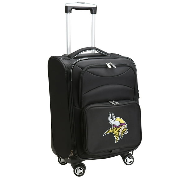 MOJO Black Minnesota Vikings 21" Softside Spinner Carry-On