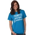 thumbnail image 4 of Promoted Grandma Announcement Cute Women's Graphic T Shirt Tees Brisco Brands X, 4 of 6