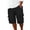 b-236Black984, variant on PIMSSY Men Shorts Summer Linen Shorts With Large Pockets Beach Plain Striped Sport Shorts Linen Stretch Lightweight Summer Shorts Loose Fit Short Casual Trousers Solid Color Outdoor Stylish Bottoms