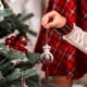thumbnail image 5 of Puntoco Adorno para árbol de Navidad, bola colgante irregular, suministros para fiestas navideñas en casa, bolas negras, adornos colgantes, 5 of 6