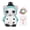 Green, variant on M Buder 6 Holes Ceramic Ocarina Cute Animal Style Musical Instrument with Lanyard Music Score for Music Lover and Learner Brown