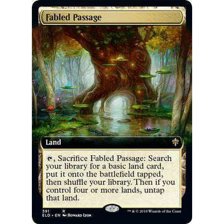 MtG Throne of Eldraine Rare Fabled Passage (Extended Art)
