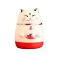 thumbnail image 1 of Zhaocai Cat Toothpick Box Cartoon Press Type Popup Y4 Holder Container, 1 of 1
