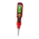 thumbnail image 4 of Probador de voltaje Detector de voltaje Lápiz probador eléctrico sin contacto resistente Vivo/Nulo rojo, 4 of 9
