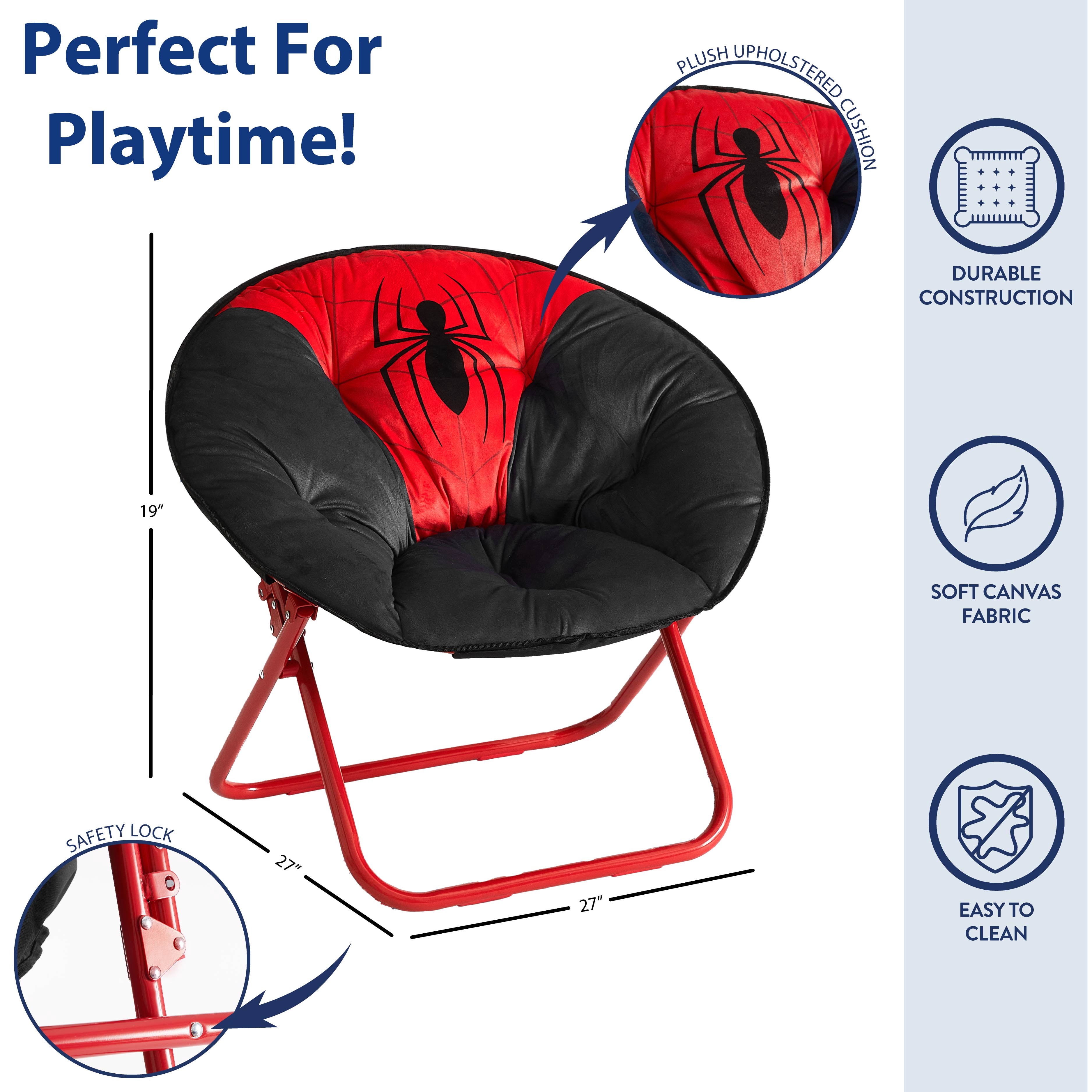 Spider-Man Kids 27" Saucer Chair