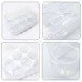 thumbnail image 3 of Makeup Sponge Organizer Six-Grid Beauty Sponge Storage Box Beauty Egg Holder, 3 of 10
