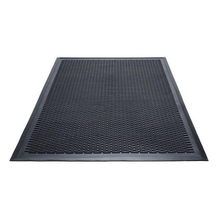- Guardian 14030505 3 x 5 ft. Brush Tip Scraper Rectangular Mat, Black