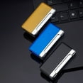 thumbnail image 5 of Gold Blue Flame Windproof Metal Lighter with Adjustable Torch, Butane Refillable Lighter for Outdoor Use and Cigar Enthusiasts, 5 of 5