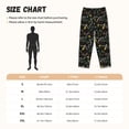 thumbnail image 3 of Bingfone Wasp and Florals Pattern Pajamas for Women,Pajama Pants with Pockets-X-Large, 3 of 6