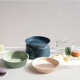 thumbnail image 2 of AndMakers MNL-ML-MT Premium Macaron Cat Bowls, Mint - Medium & Large, 2 of 8