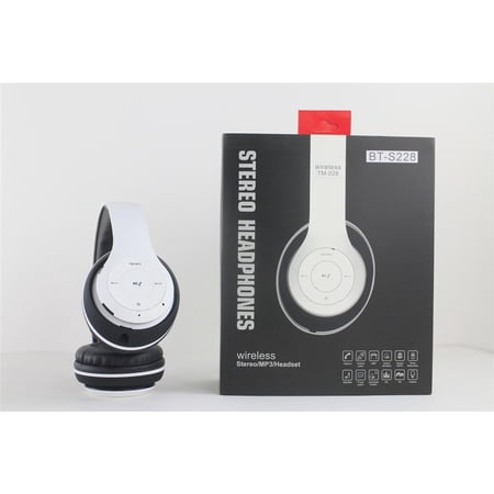 Over-the-Head Stereo Wireless Headsets for Huawei Mate 20 Lite,P10 Plus, Honor 8X, 8X Max (White)