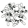 thumbnail image 2 of 20Pcs Heavy Duty Sinker Slides With Stainless Steel Snaps High-strength Fishing Sinker Slider Slides Swivels, 2 of 7