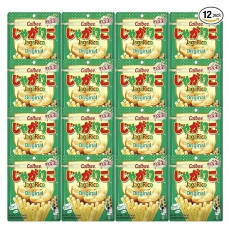 JagaRico Original Salad Potato Snack 2.12 oz (Pack of 12)