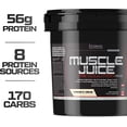 thumbnail image 6 of Ultimate Nutrition Muscle Juice Revolution 2600 Weight Gainer, Intestinal Health, Muscle Recovery with Glutamine, Micellar Casein and Time Release Complex Carbohydrates, Cookies N Cream Powder, 11.1 P, 6 of 9