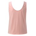 thumbnail image 4 of DuoJiaJ Womens Tank Top Summer Daily Sleeveless V Neck Fashion Tops Solid Color Casual Shirts Plus Size Women’s Cotton Tank Tops, 4 of 4