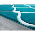 thumbnail image 2 of United Weavers Drachma Freya Modern Trellis Accent Rug, Turquoise, 1'10" x 2'8", 2 of 5