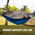 thumbnail image 5 of Bliss Hammocks Camping Hammock in a Bag W/ Mosquito Net & Tree Straps, 54-inch Wide, 350 lb. Capacity (Royal Bliss), 5 of 8