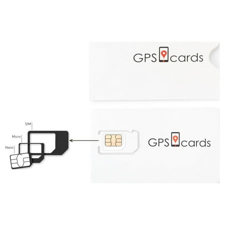 SIM Cards for Quake Global Q4000 Iridium Monitoring Device + Online GPS Platform