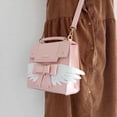 thumbnail image 6 of Jiibva Lolita Wings Bow Women Shoulder Bag Crossbody Bag For Women Pink Purses And Handbags Kawaii Bat Bag Designer Japanese Style, 6 of 7