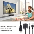 thumbnail image 1 of VGA a HDMI-Compatible+3.5 Audio+USB Adaptador Cable Monitor Proyector Conector Universal Accesorios Electrónicos, 1 of 9