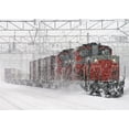 thumbnail image 1 of EREHome Polyester Fabric 5x7ft Winter Backdrops for Photography Frozen Snow Backgrounds Railway Backdrop for Wedding Photo Shooting, 1 of 2