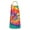 Colorful Rainbow Tie, variant on Rainbow Tie Dye Mandala Pattern Apron-Garden Aprons for Women with Pockets-Cotton Linen Waterproof Kitchen Cooking Gardening Aprons Adjustable for Kitchen,Cooking,BBQ and Salon 33x27 Inch