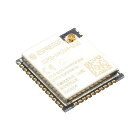 Pack of 4 ESP32-WROOM-32UE-N8 Bluetooth, WiFi 802.11b/g/n, Bluetooth v4.2 EDR, Class 1, 2 and 3 Transceiver Module 2.4GHz ~ 2.5GHz Antenna Not Included, U.FL Surface Mount
