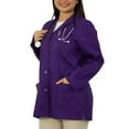 thumbnail image 5 of Panda Uniform by HeedFit Women’s 32" Colored Lab Coat – Custom Fit Medical Lab Coat, Multi-Color 7XL Purple, 5 of 8