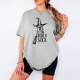 thumbnail image 2 of RosaWear Yes I Can Drive A Stick Shirt, Funny Witch Broom Halloween Tee, 2 of 7