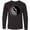 AB-Black, variant on Inktastic Rock Climbing Silhouette Long Sleeve Youth T-Shirt