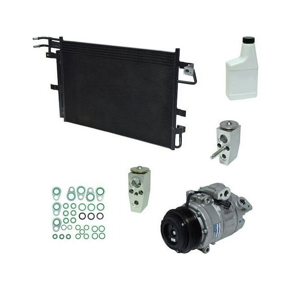 A/C Compressor Kit - Compatible with 2016 - 2018 Ford Explorer 3.5L V6 Naturally Aspirated 2017