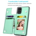 thumbnail image 3 of Tiflook Samsung Galaxy A71 5G Wallet Case PU Leather Card Holder Magnetic Closure Flip Cover Turquoise, 3 of 7