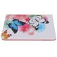 thumbnail image 5 of Funda protectora de PU para tableta portátil, protección Universal de 360 °, Funda de cuero pintada para iPad de 9ª generación, dos mariposas, 5 of 8