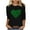 #2_Black,Flash Deals, variant on Irish Shamrock Printed Shirts for Women St Paddy's Day Graphic Tee Tops Crewneck 3/4 Sleeve Loose Tunic Tops for Teacher Mom(Pink,XXL)