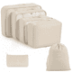 thumbnail image 5 of Organizador de maletas de viaje, bolsa de almacenamiento, electrónica Digital, artículos de tocador cosméticos, bolsa de equipaje, solución de gestión de guardarropa, 5 of 5