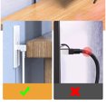 thumbnail image 5 of Right Angled Ethernet Cable 90 Degree Cat7 Ethernet Cable 10Gbps 10G Gigabit Internet Networking Cords for PC, 5 of 9