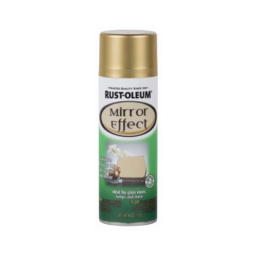 286477 Mirror Effect Finish Spray, Gold, 6oz. Quantity 1