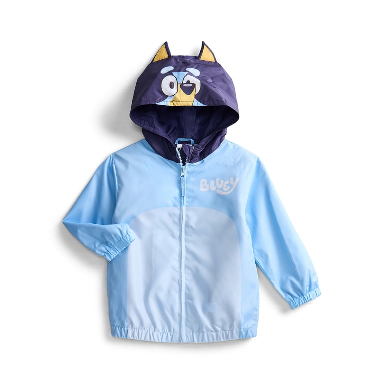 Dreamwave Apparel Bluey Toddler Cosplay Rain Jacket photo 1