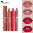 thumbnail image 1 of Cross-border matte lipstick color-enhancing moisturizing lip gloss easy to color lip glaze cross-border special rotating lipstick pen No. 6, 1 of 4