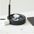 thumbnail image 6 of Mainstays LED Desk Lamp with Catch-All Base & AC Outlet, Matte Black, 6 of 10