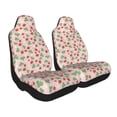 thumbnail image 2 of Naloa Strawberry And Flowers Car Seat Covers 2PCs Front Car Seat Covers Universal fit for Most Cars SUVs and Trucks - 2 PCS, 2 of 5