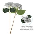 thumbnail image 4 of Unique Bargains Hydrangea Artificial Flowers, 3PCS Faux Hydrangea Flowers Artificial Hydrangeas Fake Silk Faux Flowers, Blue, 4 of 5