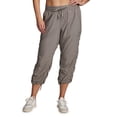 thumbnail image 5 of RBX Active Women's Plus Size Lightweight Woven Capri Pant With Pockets, 5 of 6