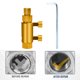 thumbnail image 3 of Tornillo Extracción Extracto Rosca Tubo Roto Extractor Despojado (oro), 3 of 9