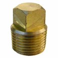 thumbnail image 1 of 0.37 in. Male Pipe Thread Brass Square Head Plug, 1 of 1