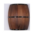 thumbnail image 3 of Wood Wine Barrel Wall Lamp Wall Light Fixture Sconce Lighting Home Decoration, 3 of 12