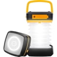 thumbnail image 1 of Linterna de camping plegable, solar, recargable por USB, con 3 modos de luz, LED, para senderismo y emergencias., 1 of 5