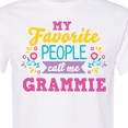 thumbnail image 4 of Inktastic My Favorite People Call Me Grammie with Flowers T-Shirt, 4 of 5