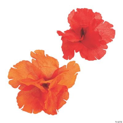 Fiesta Flower Hair Clips - Apparel Accessories - 12 Pieces Fiesta Flower Hair Clips - Apparel Accessories - 12 Pieces
